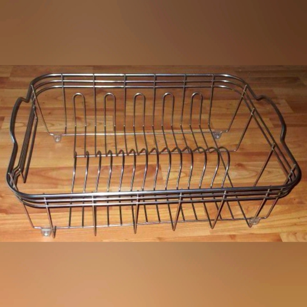 Brushed Nickel Dish Organizer by THRESHOLD